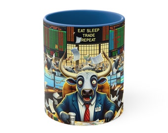 Wall Street Stock Market Trader Coffee Mug