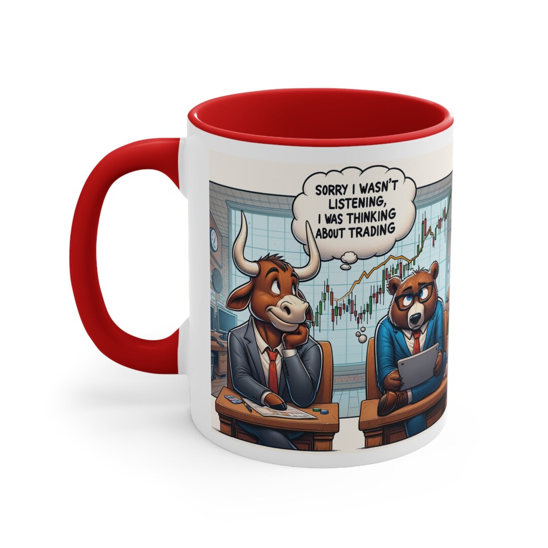 Funny Stock Market Coffee Mug, Day Trader Mug Gift, Stock Trader ...