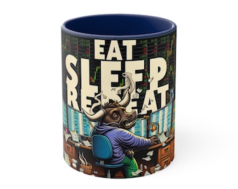 Wall Street Stock Market Trader Coffee Mug