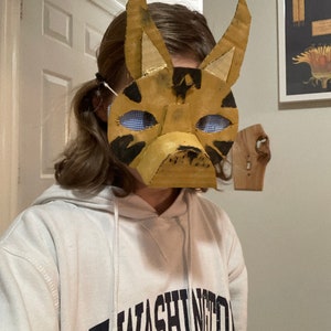 Bobcat Therian Cat Mask 