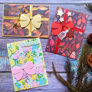 Big Ribbon Bows Metal Cutting Dies Scrapbooking Card Making Craft