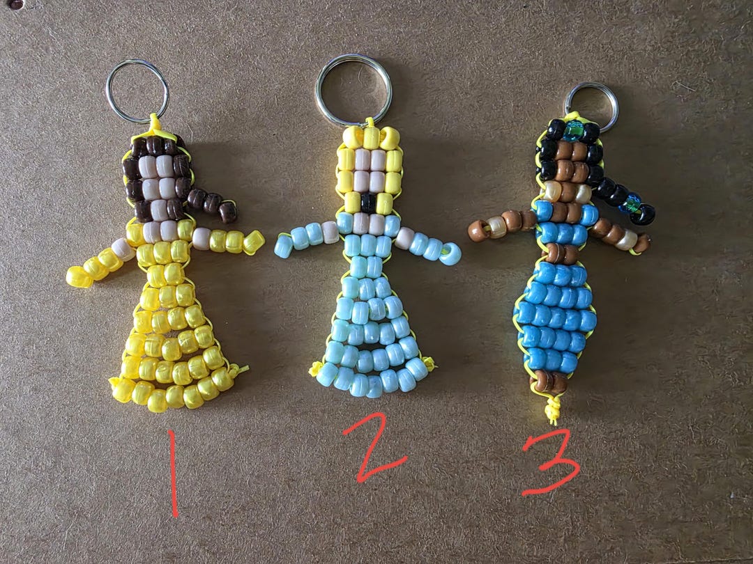 Pony Bead, Key Chain, Animal - Etsy