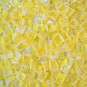 Old Fashioned Lemon Hard Tack Candy // 10 Ounces // Homemade // Birthday Gift // Teacher’s Gift // Lemon Flavor // Rock Candy // Glass Candy