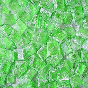 Old Fashioned Green Apple Hard Tack Candy // 10 Ounces // Homemade // Birthday Gift // Teacher’s Gift // Glass Candy // Rock Candy