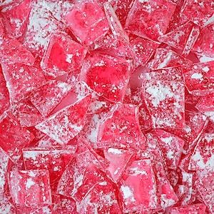 Old Fashioned Cinnamon Hard Tack Candy // 10 Ounces // Homemade // Birthday Gift // Teacher’s Gift // Glass Candy // Rock Candy //Party Gift