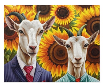 GOAT Puzzle (120, 252, 500-Piece)
