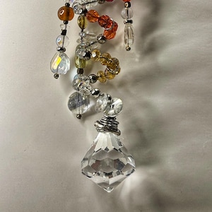 Rainbow Spiral suncatcher