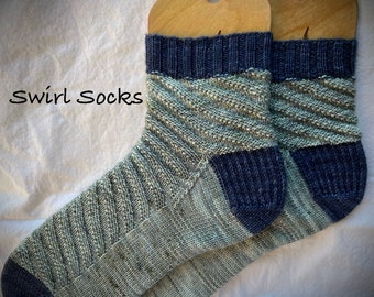 The Swirl Socks Pattern