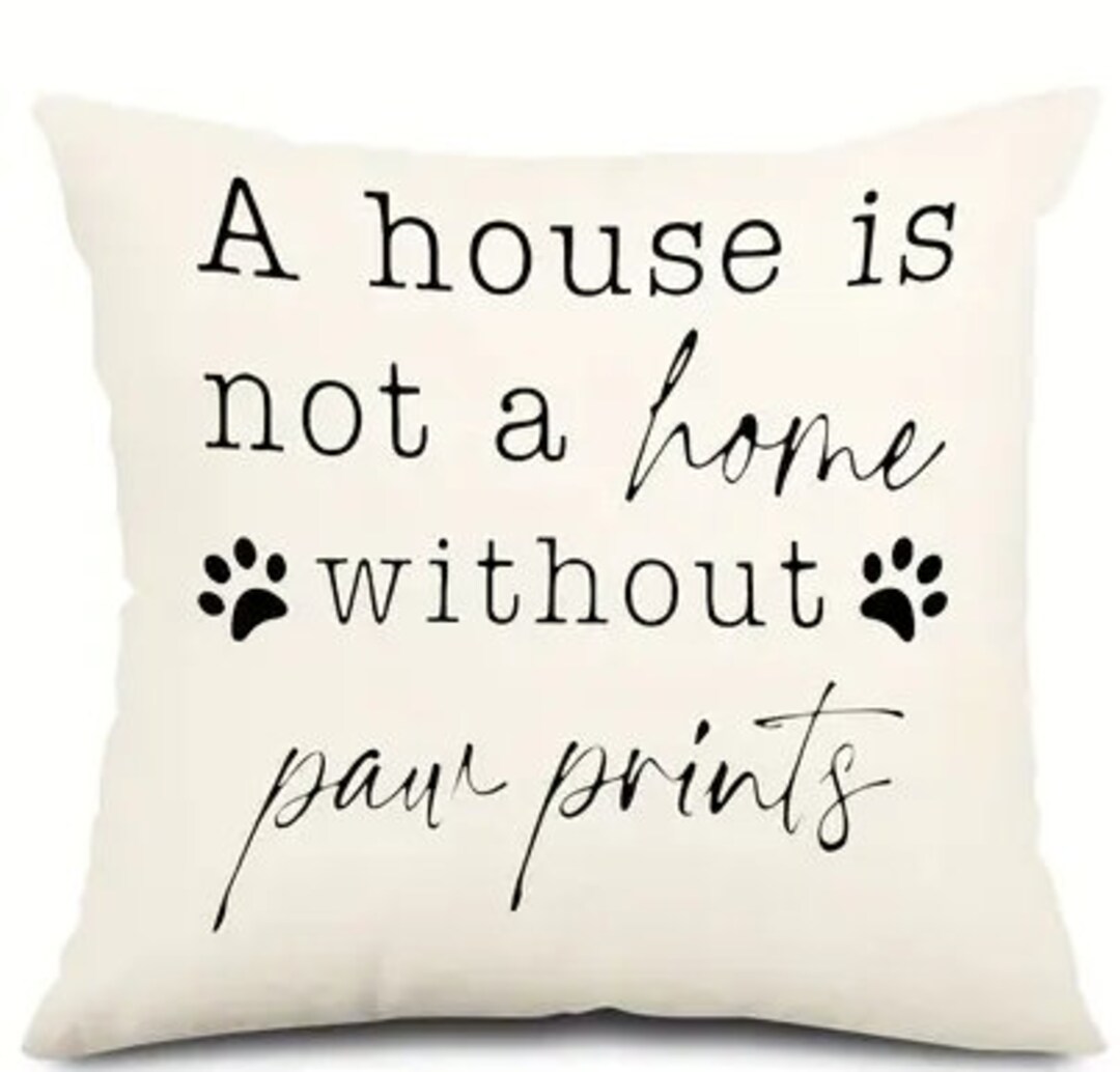 Easter Personalized The Road To My Heart Is Paved With Paw Prints Pillow Cover CTM