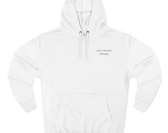 Sudadera con capucha de tres paneles de polar con calavera y ojos verdes "Fuck Around and Find Out"