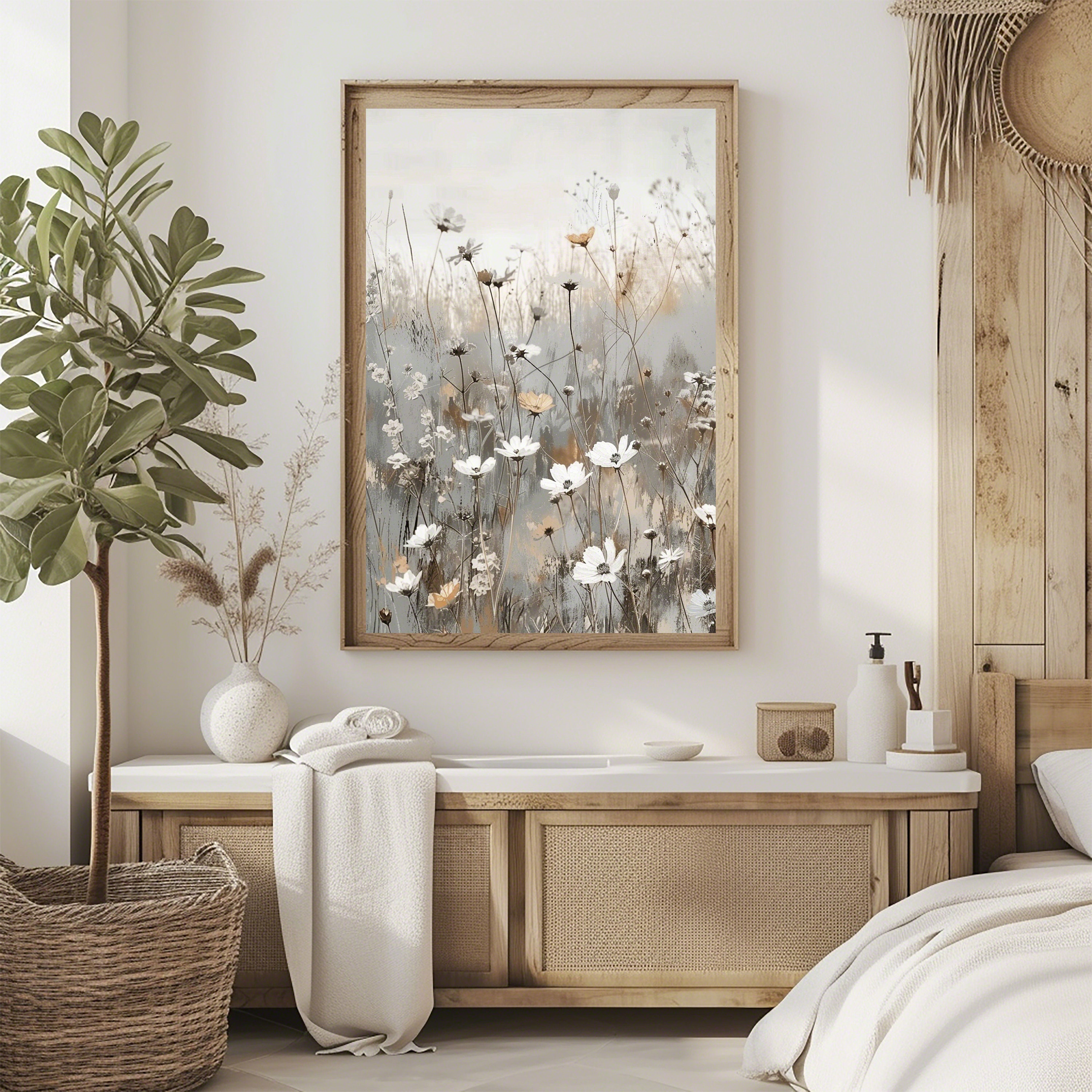 Wildflower Meadow PRINTABLE Art | Tranquil Nature Scene | Botanical ...