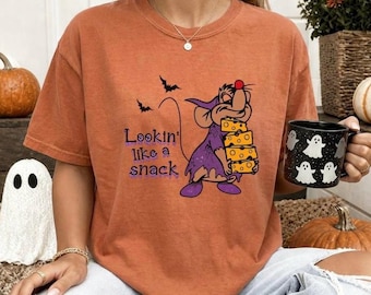 LOOKIN LIKE A Snack Halloween Shirt, Comfort Colors Halloween Tshirt