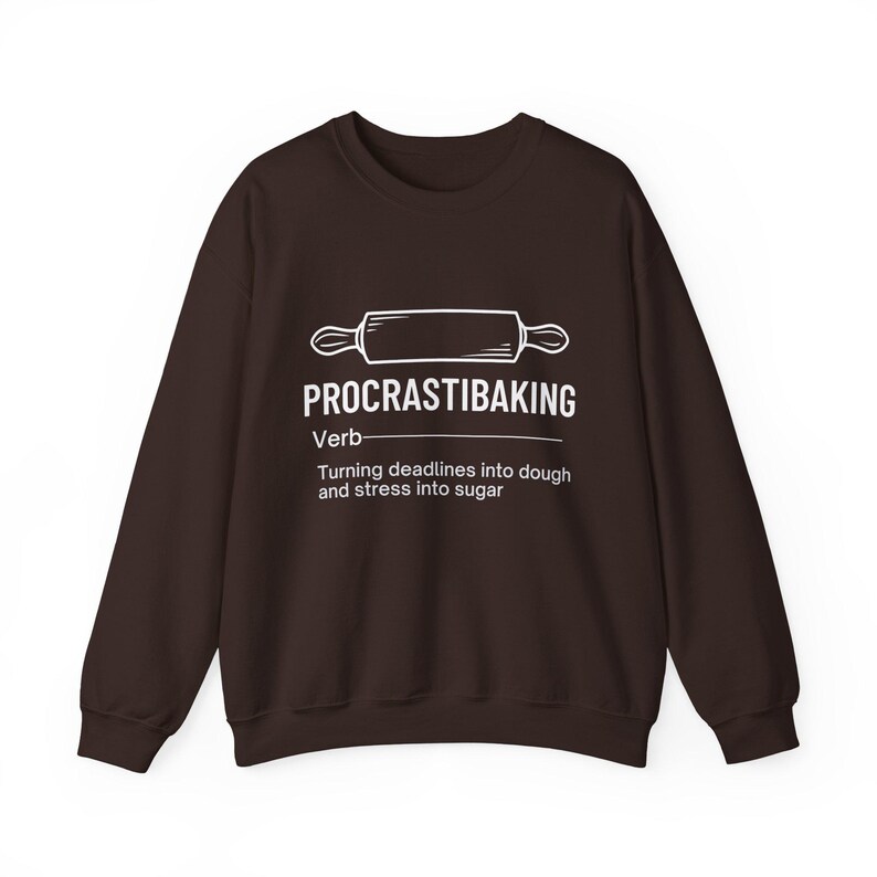 PROCRASTIBAKING CHRISTMAS SWEATER, Procrastibaking Holiday Sweatshirt