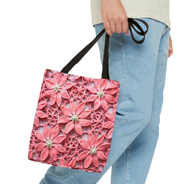 Tote Bag (AOP) "Flowers". Fashion, Art, Cool Extrans, Picture Bag, Decor Inspirait, Design, Art. Home.