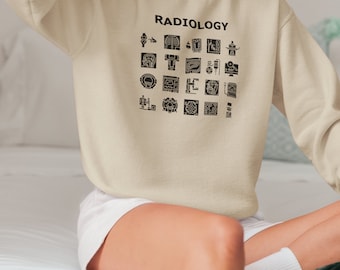Équipement de radiologie, sweat-shirt de radiologie, sweat-shirt Rad Tech, sweat-shirt de technologie de radiologie, cadeau de technologie de radiologie, cadeau de technologie de radiographie, équipement de radiologie