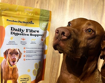 Organic - Daily fibre digestive support, Natural dewormer, For all dogs