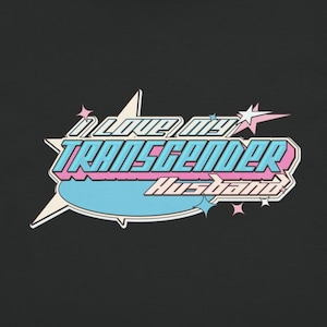 I Love My Transgender Husband Champion Crop T-Shirt