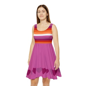 Lesbische Pride Kleid