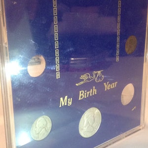 Silver “My Birth Year” 1948 Coin Set~ Featuring 3 Different Types Of Old US Iconic Coins