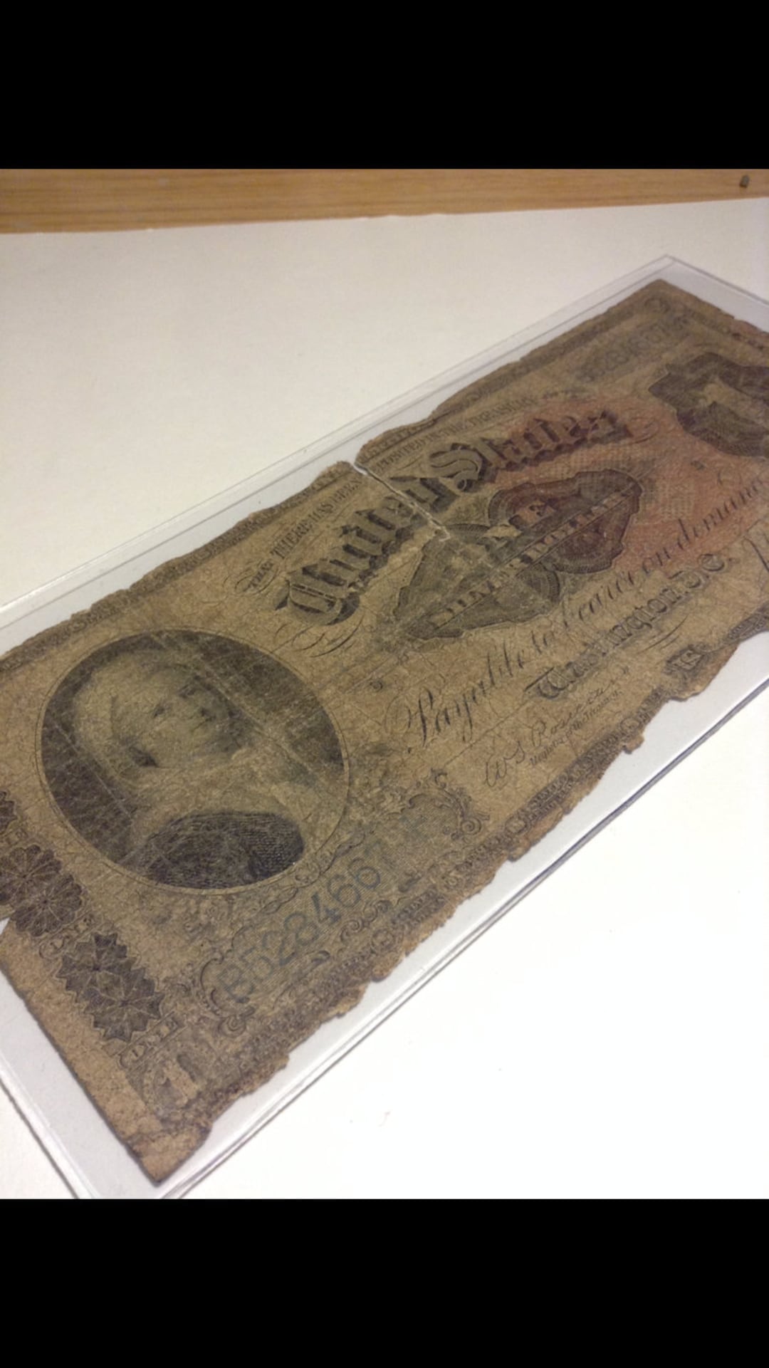 Valuable 1886 1 Dollar Martha Washington Silver Certificate- First Year