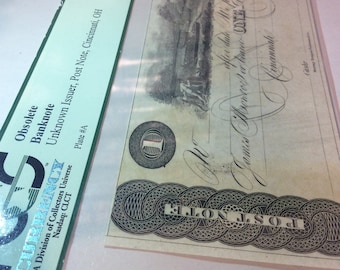 MS62 PPQ 1800’s 1 Dollar Note- PCGS New Mint State 62 & Premium Paper Quality