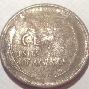 Die Adjustment Strike Error 1935 Wheat Penny~ Difficult To Find Error Type For a Wheat Penny~ 850 Dollars Book Value