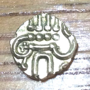 Rare Ancient Gold Coin From The Indian Vijayanagar Empire- Circa 1336CE to 1646CE- Solid Gold- Worlds Smallest Gold Coin