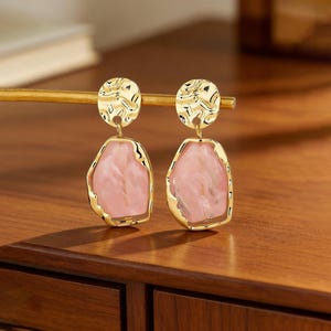 Exquisite Bohemian Style Resin Fashion Classic Versatile Earrings