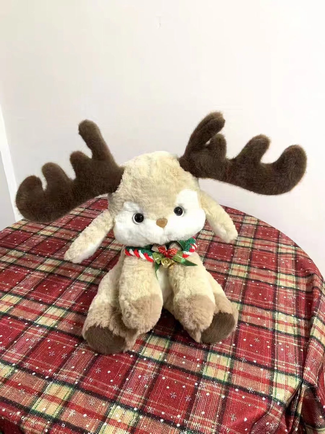 Brown Elk Art Doll, Plush Elk Toy, Deer Plush Toy, Cute Elk Baby. Etsy