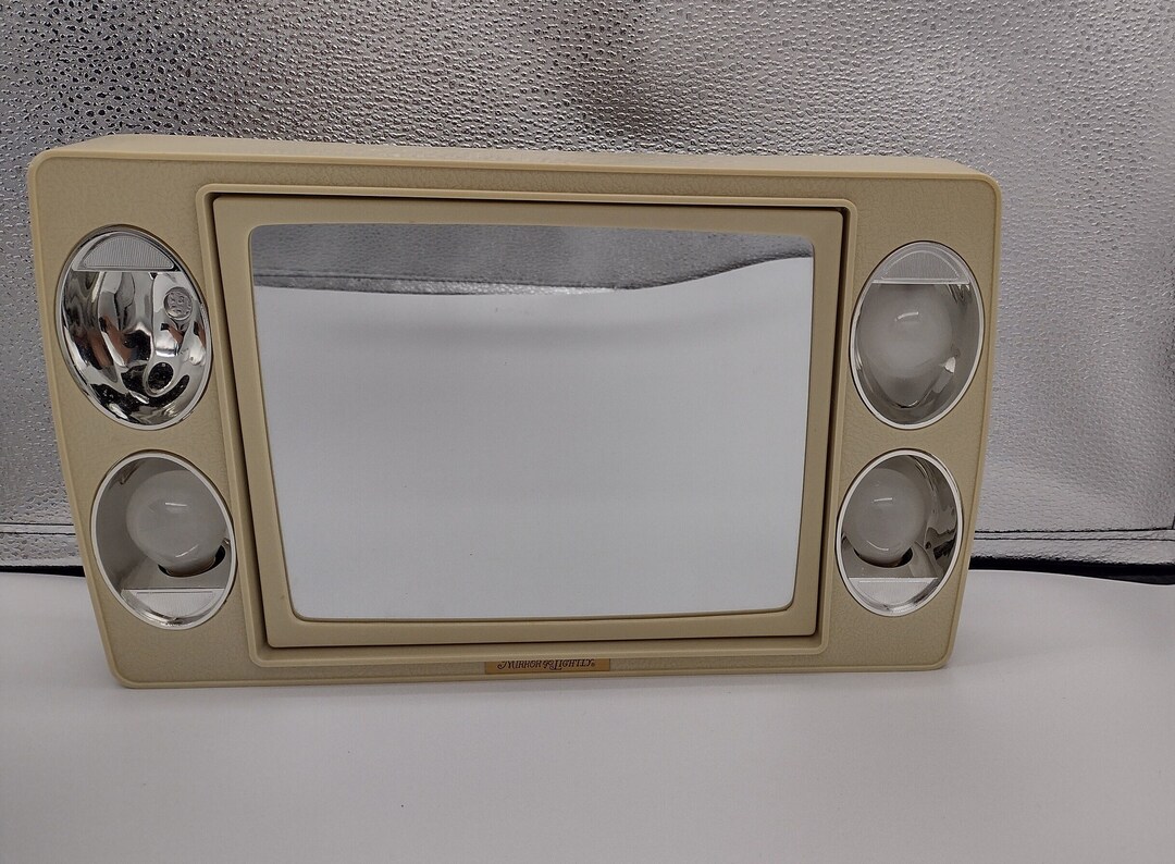 Vintage Mirror Go Lightly Etsy