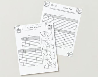 2 Basketball Practice Plan Worksheets pdf download