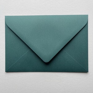 ENVELOPES // SPRUCE // Invitations. Announcements.Wedding.SavetheDates. C6 C5 130x190 5x7 DL. Blank Envelopes. Various Colours. DiyBride