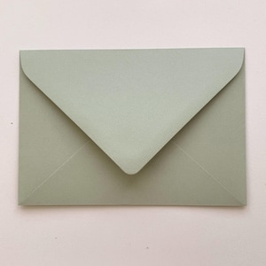 ENVELOPES // MATCHA // Invitations. Announcements.Wedding. SavetheDates. C6 C5 130x190 5x7. Blank Envelopes. Diy Bride