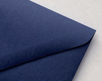 ENVELOPES // MIDNIGHT BLUE // Invitations. Announcements.Wedding. SavetheDates. C6 C5 130x190 5x7 . Blank Envelopes. Diy Bride