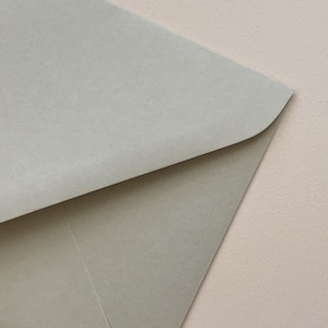 ENVELOPES // LIGHT MOSS // Invitations. Announcements.Wedding.SavetheDates. C6 C5 130x190 5x7. Blank Envelopes. Various Colours. DiyBride