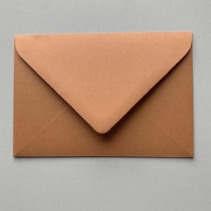 ENVELOPES // TERRACOTTA // Invitations. Announcements.Wedding.SavetheDates. C6 C5 130x190 5x7 DL. Blank Envelopes. Various Colours. DiyBride