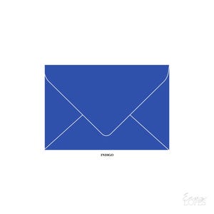 ENVELOPES // INDIGO // Invitations. Announcements.Wedding. SavetheDates. C6 C5 130x190 5x7 DL. Blank Envelopes. Various Colours. Diy Bride