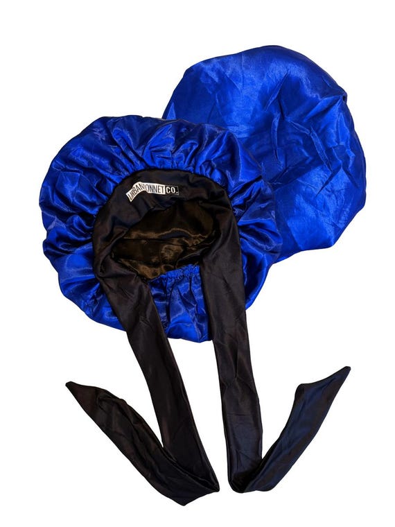 Premium Non Slip Satin Hair Bonnet for Men Women Curly Hair  display picture 3