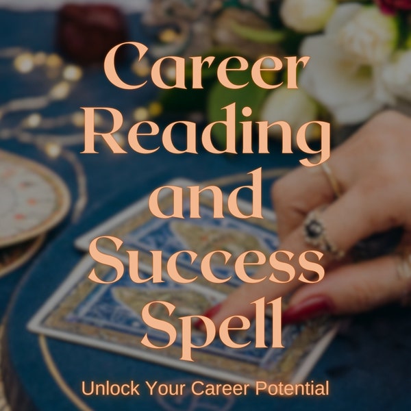 Career Reading and Success Spell, Career Tarot Reading, Career Spell, Career Tarot, Career Guidance, Career Reading, Success Spell