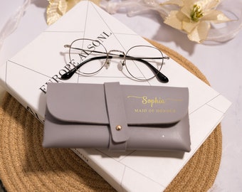 Étui à Lunettes Cuir Personnalisé I Étui Lunettes De Soleil