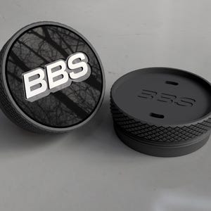 Custom BBS RC/ RSII center cap set (72mm version- Bmw spec)