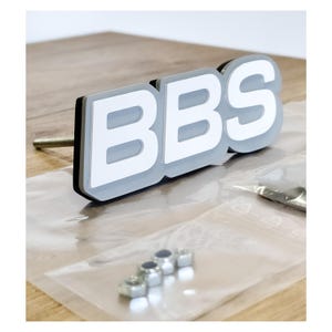 BBS front grille emblem - VW Golf MKII
