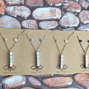 Be kind necklace bridesmaid gift funny mothers day present funny gift for sister sarcastic gift for co worker birthday present for friend