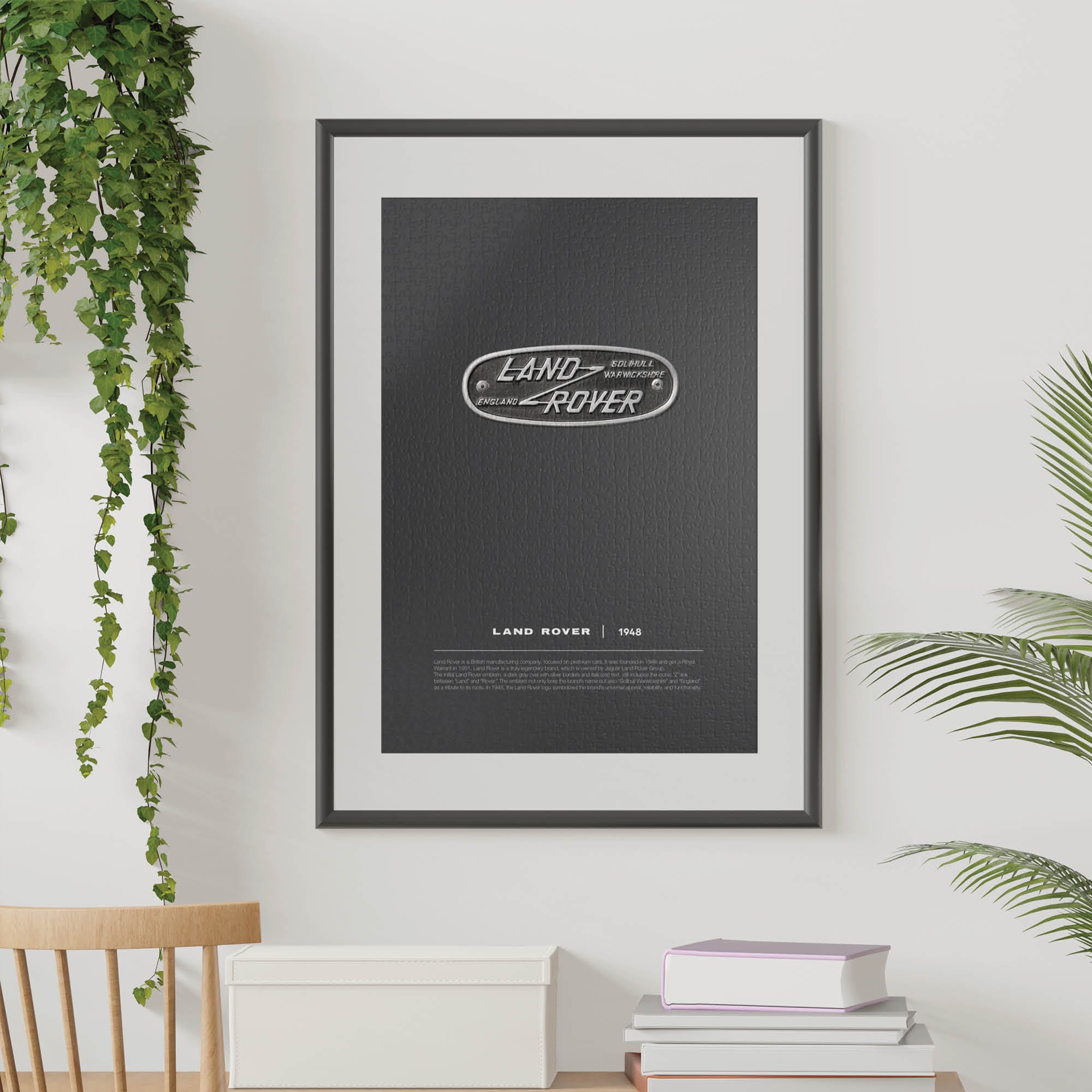 Land Rover Logo 1948 Jigsaw Puzzle, Classic Land Rover Car, Range Rover ...