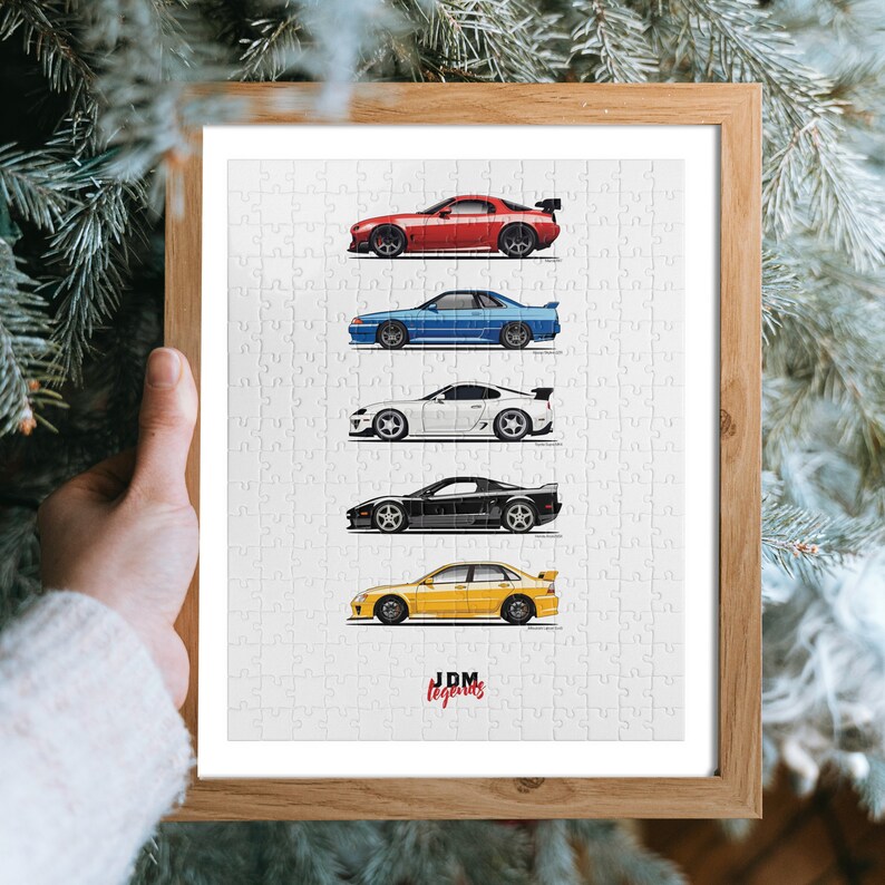 Legend JDM Car Collection Jigsaw Puzzle Classic JDM Car JDM Etsy