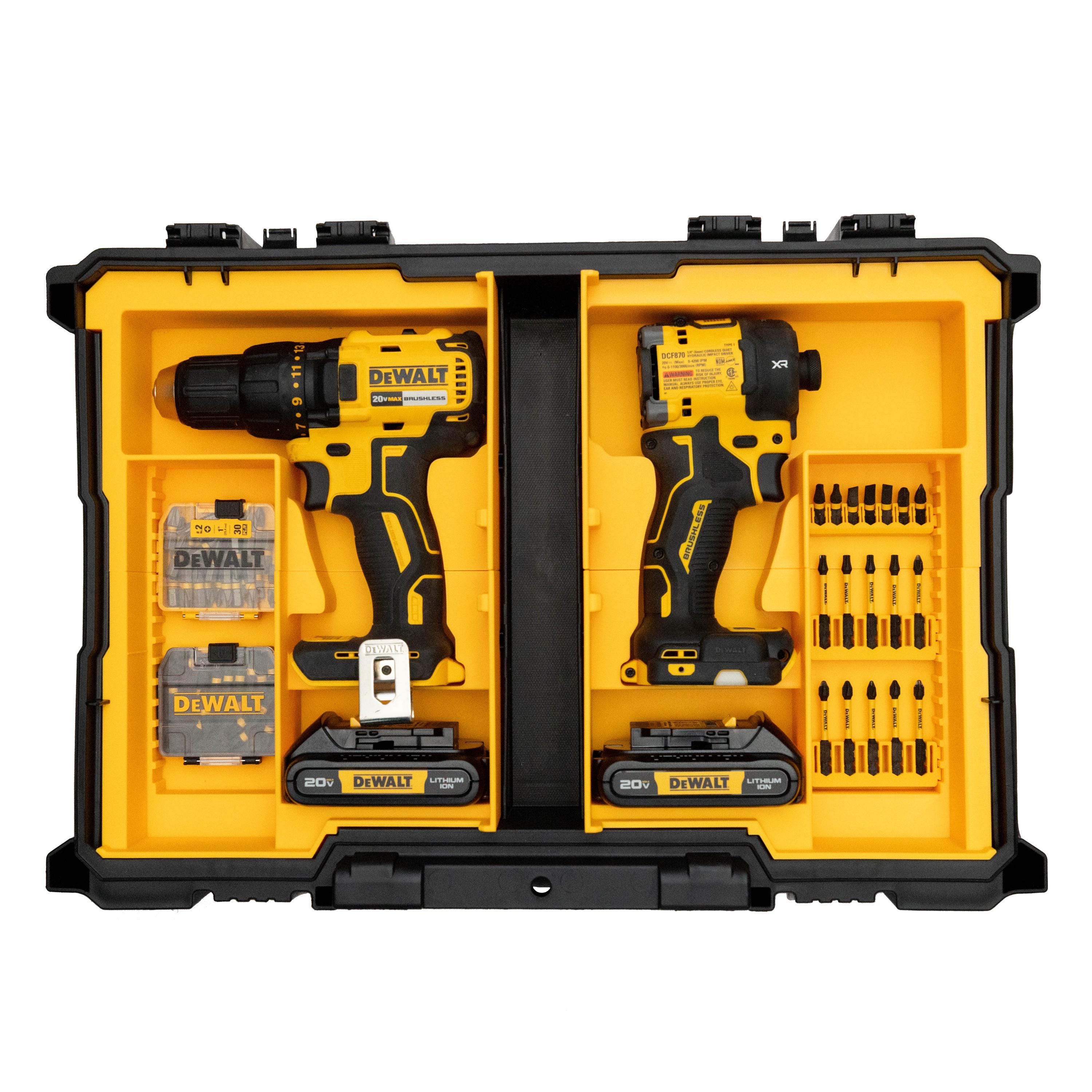 Drill/driver Insert for DEWALT Toughsystem 2.0 Full Size Organizer