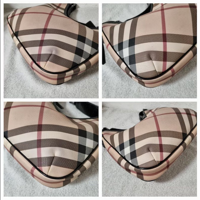Authentic Burberry Nova Check Shoulder Bag for Gift - Etsy