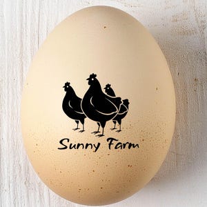 Egg Stamp | Egg Handling Stamp | Egg label | Fresh Eggs Stamp | Homesteading | Farm Stamp | Egg Marking | Egg Stamper | Egg Carton Stamp