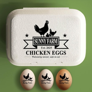 sello de huevo fresco de granja, sello de huevos con fecha, sello de cartón de huevos personalizado, sello de granja, sello de pavo, sello de pollo