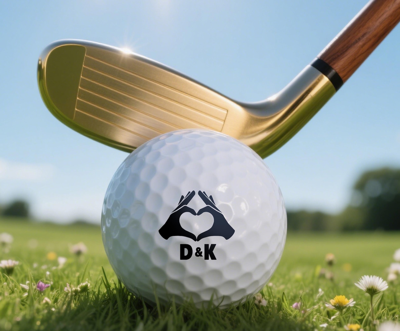Personalized Golf Ball Decal, Custom Golf Accessories - Etsy